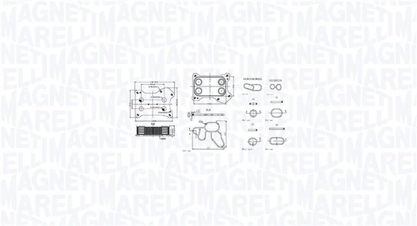 Oil Cooler, engine oil